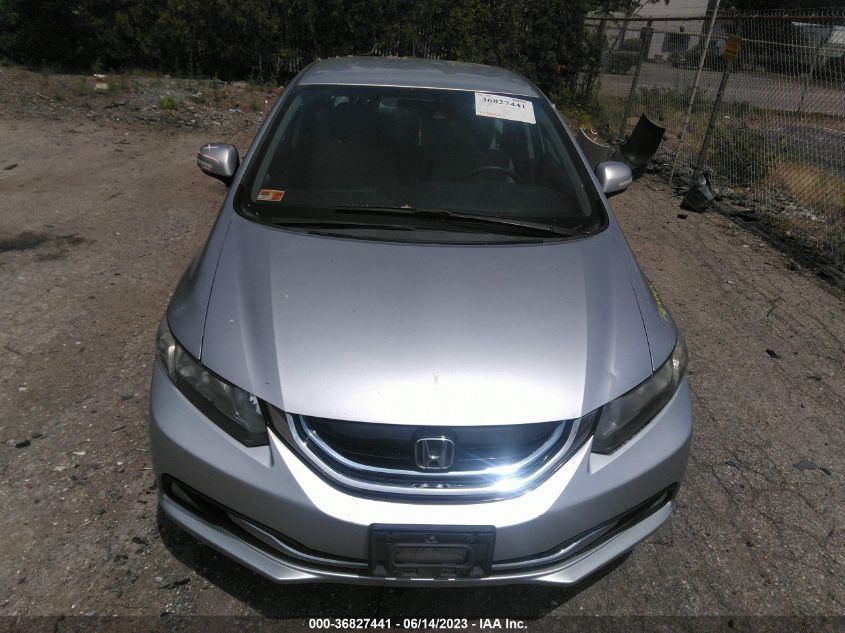 2013 HONDA CIVIC HYBRID 19XFB4F37DE001916
