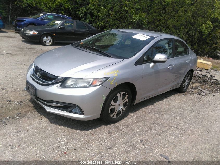 2013 HONDA CIVIC HYBRID 19XFB4F37DE001916