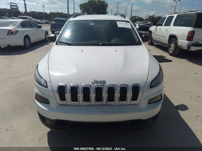 2016 JEEP CHEROKEE SPORT - 1C4PJLAB4GW291512