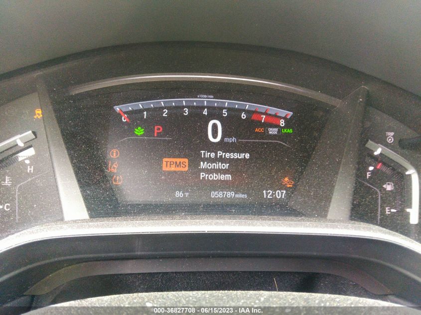 2019 HONDA CR-V EX - 7FARW1H50KE009771