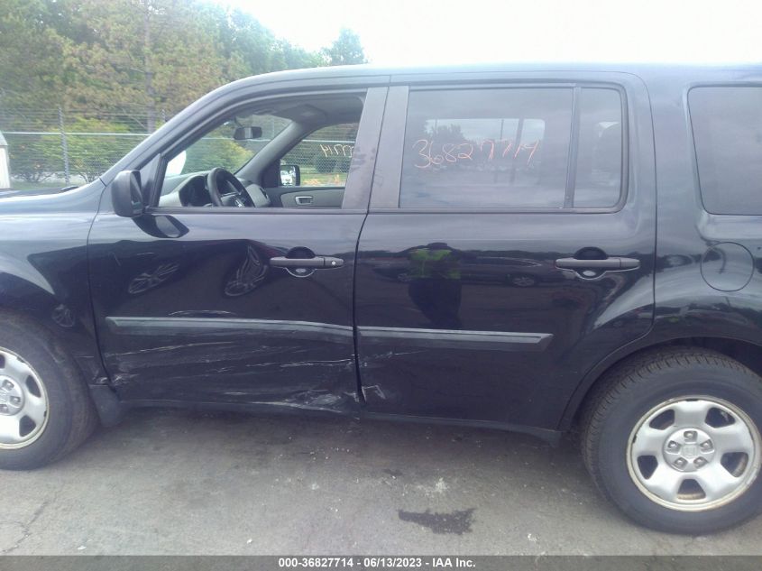 2015 HONDA PILOT LX - 5FNYF4H28FB078700