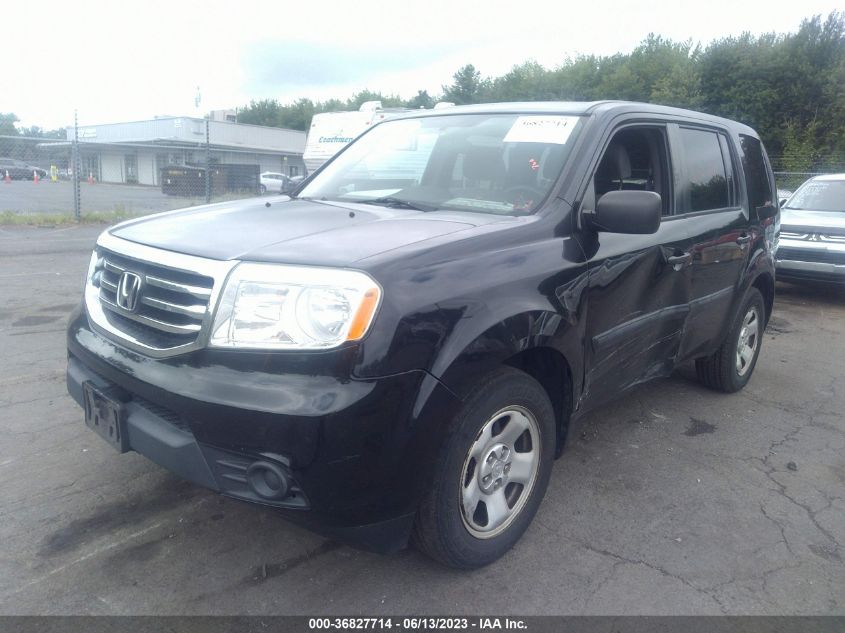 2015 HONDA PILOT LX - 5FNYF4H28FB078700