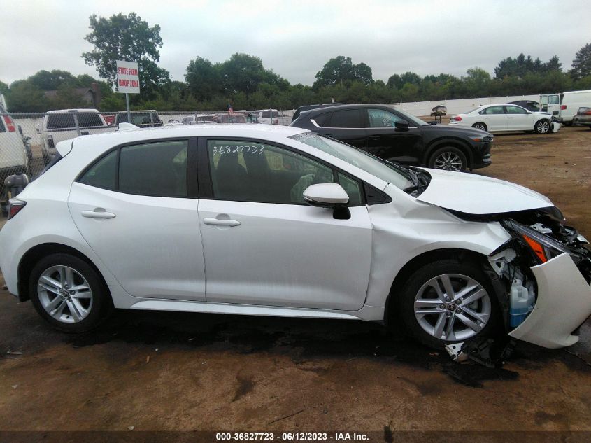 2022 TOYOTA COROLLA HATCHBACK SE/NIGHTSHADE/XSE JTND4MBE4N3181790