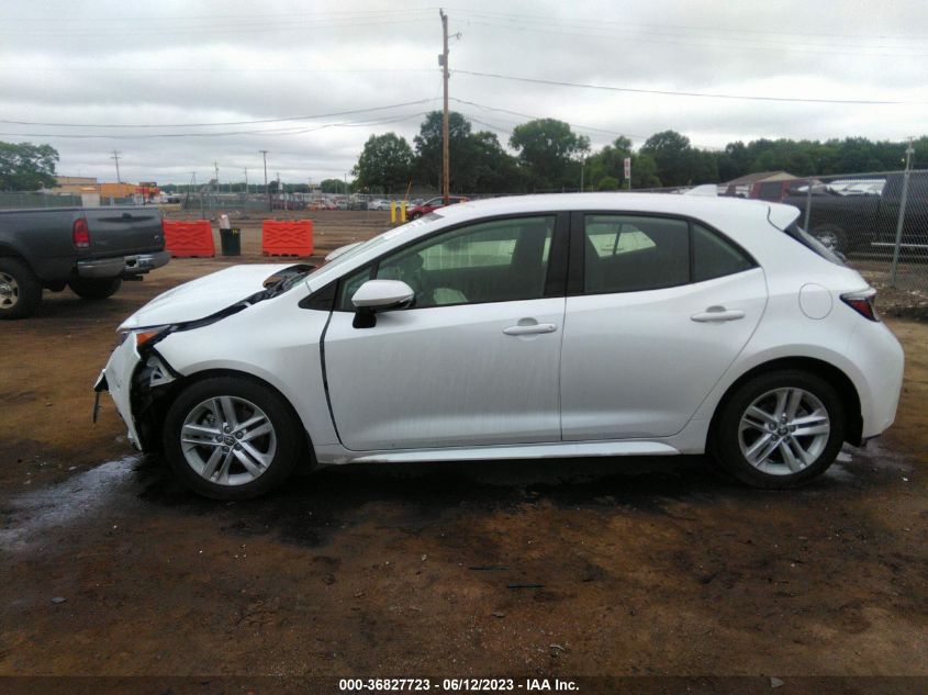2022 TOYOTA COROLLA HATCHBACK SE/NIGHTSHADE/XSE JTND4MBE4N3181790