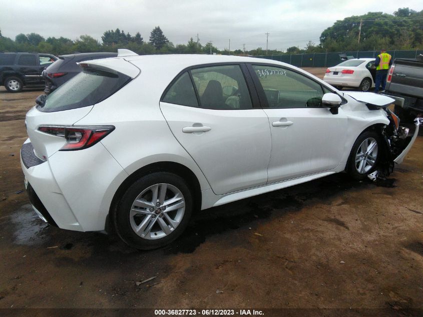 2022 TOYOTA COROLLA HATCHBACK SE/NIGHTSHADE/XSE JTND4MBE4N3181790