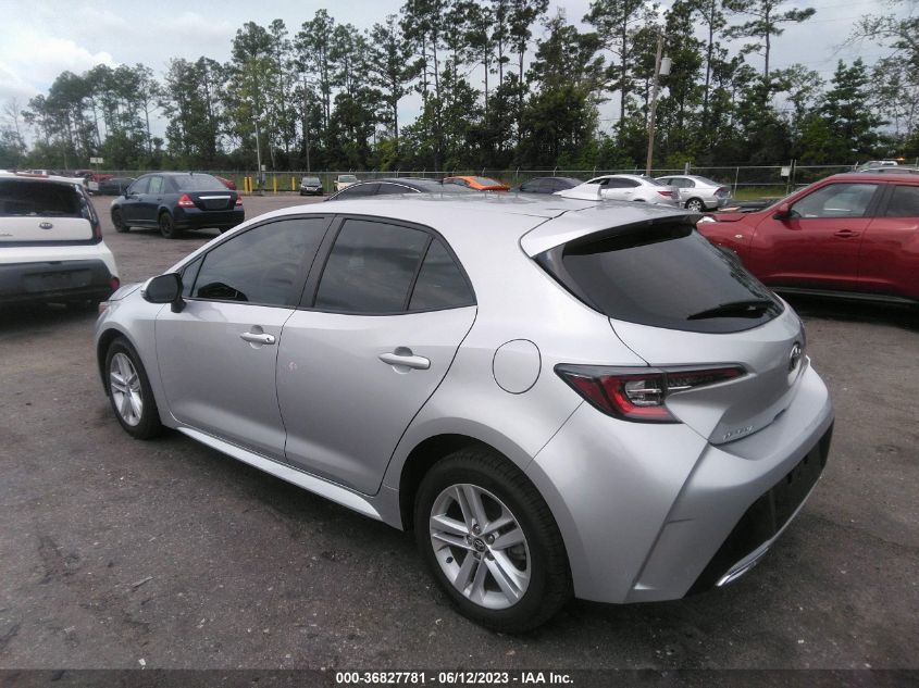 2020 TOYOTA COROLLA HATCHBACK SE/XSE/NIGHTSHADE JTND4RBE5L3087878