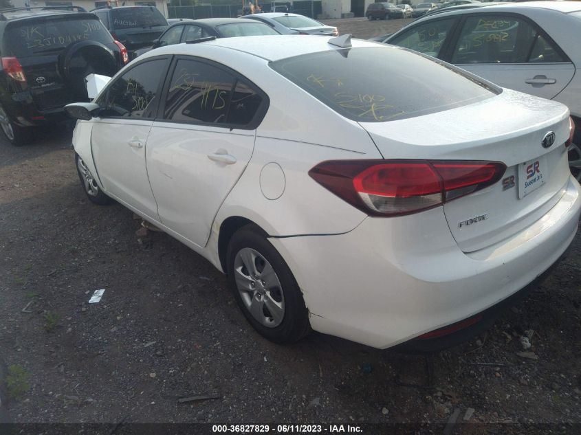 2018 KIA FORTE LX - 3KPFL4A70JE273002