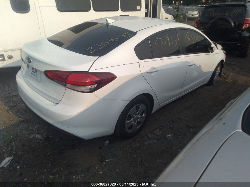 2018 KIA FORTE LX - 3KPFL4A70JE273002
