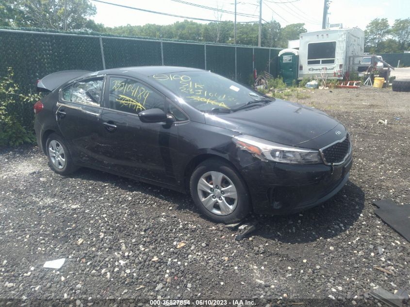 2017 KIA FORTE LX - 3KPFK4A74HE042746
