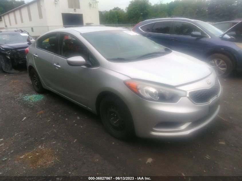 2014 KIA FORTE LX - KNAFK4A68E5116746