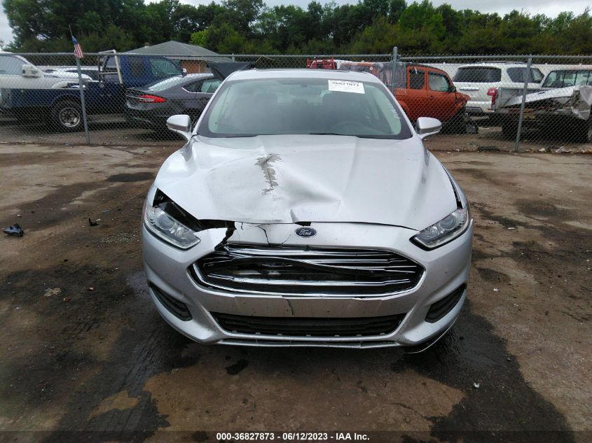 2016 FORD FUSION SE - 3FA6P0H70GR197789