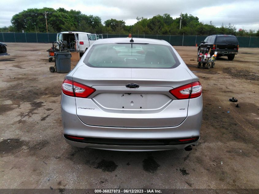 2016 FORD FUSION SE - 3FA6P0H70GR197789