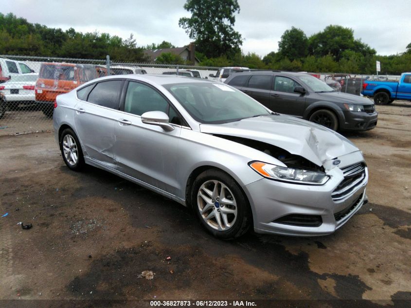 2016 FORD FUSION SE - 3FA6P0H70GR197789