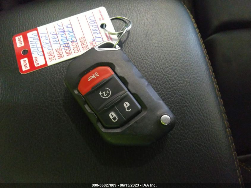 2021 JEEP WRANGLER UNLIMITED SAHARA HIGH - 1C4HJXEN5MW683555