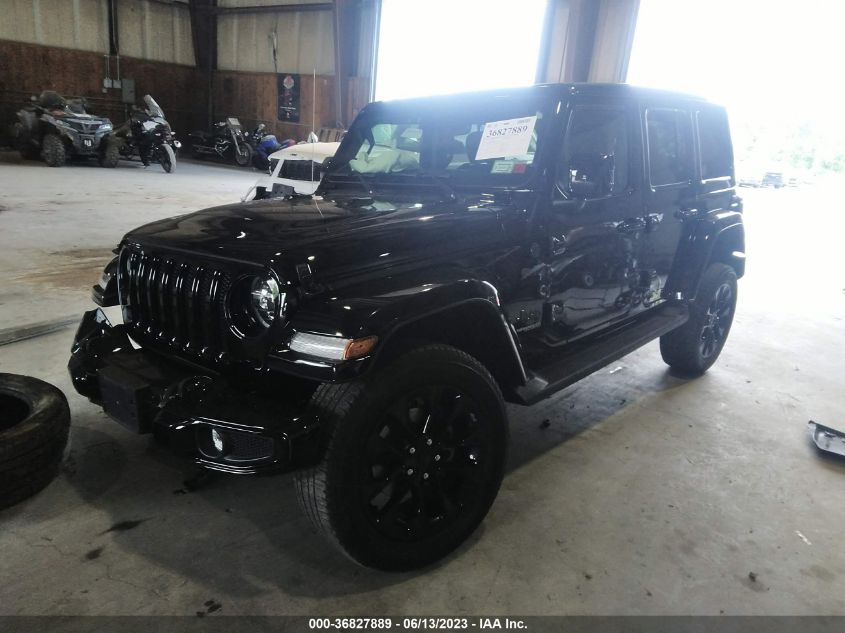 2021 JEEP WRANGLER UNLIMITED SAHARA HIGH - 1C4HJXEN5MW683555