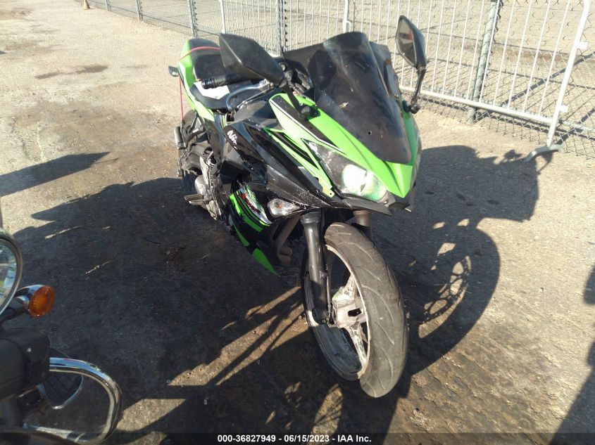 2017 KAWASAKI EX650 F - JKAEXEK18HDA01175