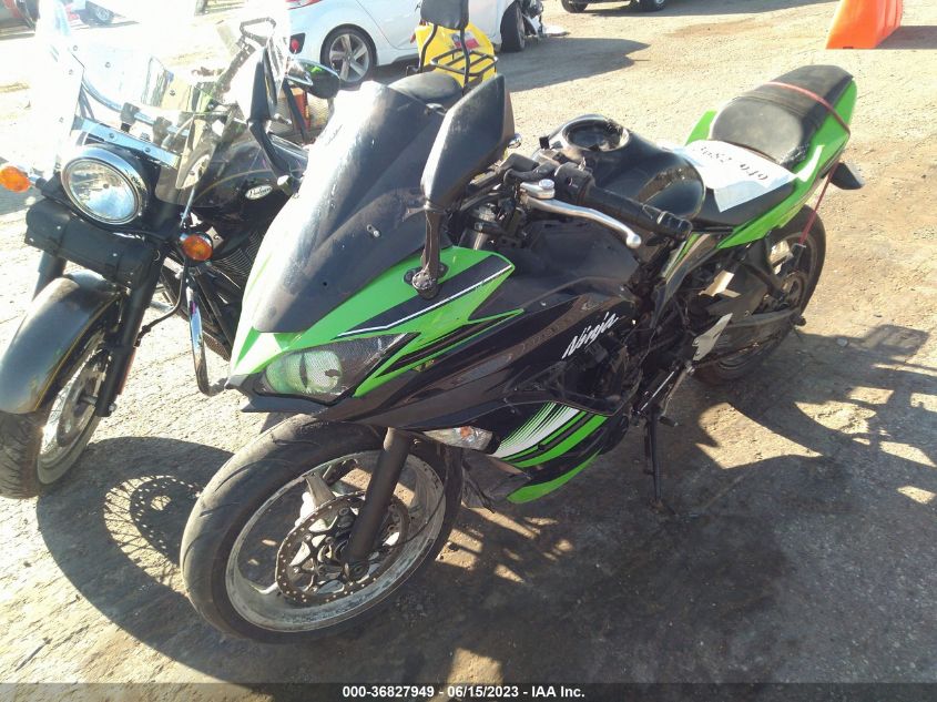 2017 KAWASAKI EX650 F - JKAEXEK18HDA01175