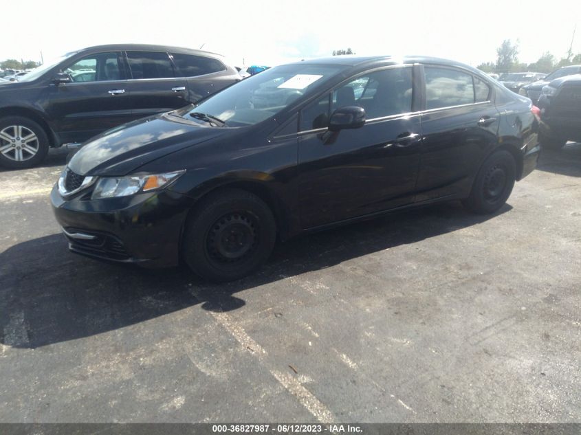 2013 HONDA CIVIC SDN LX - 2HGFB2F52DH591065