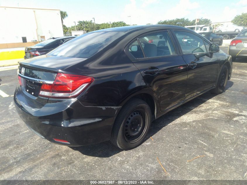 2013 HONDA CIVIC SDN LX - 2HGFB2F52DH591065