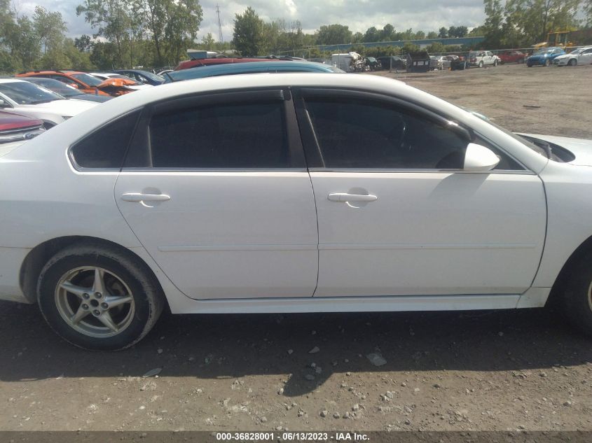 2013 CHEVROLET IMPALA LT - 2G1WG5E32D1223861