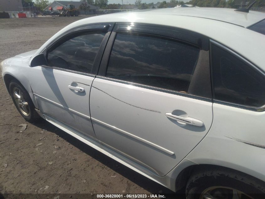 2013 CHEVROLET IMPALA LT - 2G1WG5E32D1223861