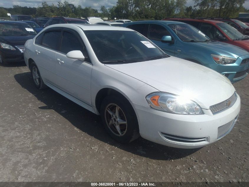 2013 CHEVROLET IMPALA LT - 2G1WG5E32D1223861