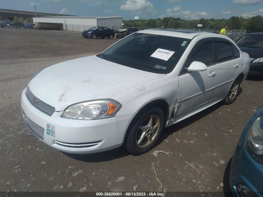 2013 CHEVROLET IMPALA LT - 2G1WG5E32D1223861