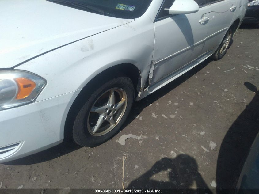 2013 CHEVROLET IMPALA LT - 2G1WG5E32D1223861