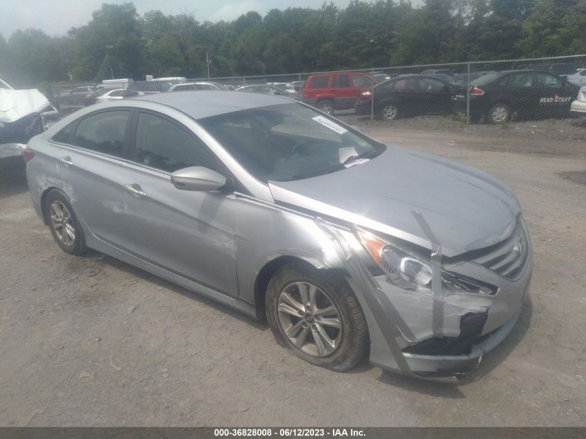 2014 HYUNDAI SONATA GLS - 5NPEB4AC2EH897929