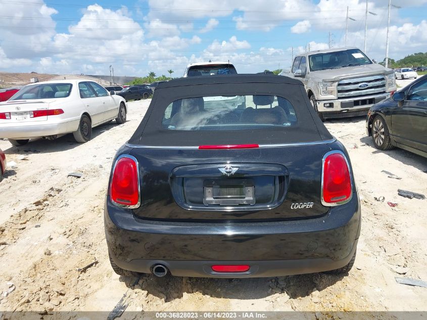 2016 MINI COOPER CONVERTIBLE WMWWG5C57G3C19315