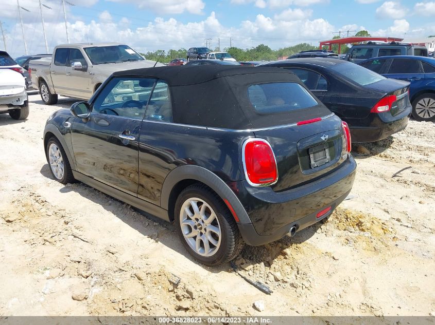 2016 MINI COOPER CONVERTIBLE WMWWG5C57G3C19315