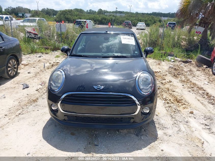 2016 MINI COOPER CONVERTIBLE WMWWG5C57G3C19315