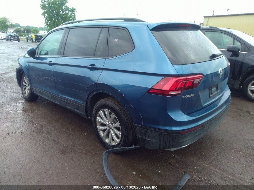 2018 VOLKSWAGEN TIGUAN S - 3VV1B7AX4JM072998