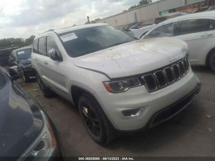 2017 JEEP GRAND CHEROKEE LIMITED - 1C4RJFBG6HC913986