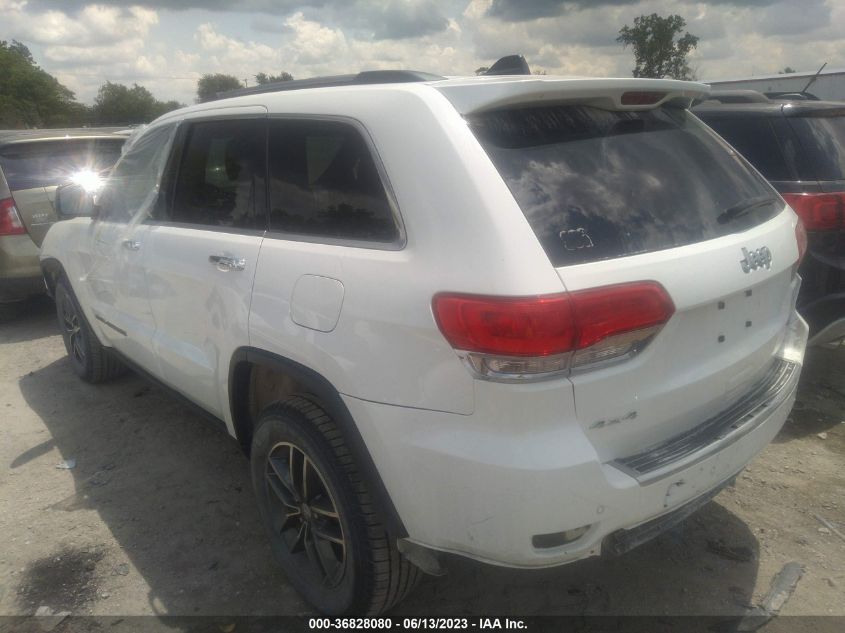 2017 JEEP GRAND CHEROKEE LIMITED - 1C4RJFBG6HC913986