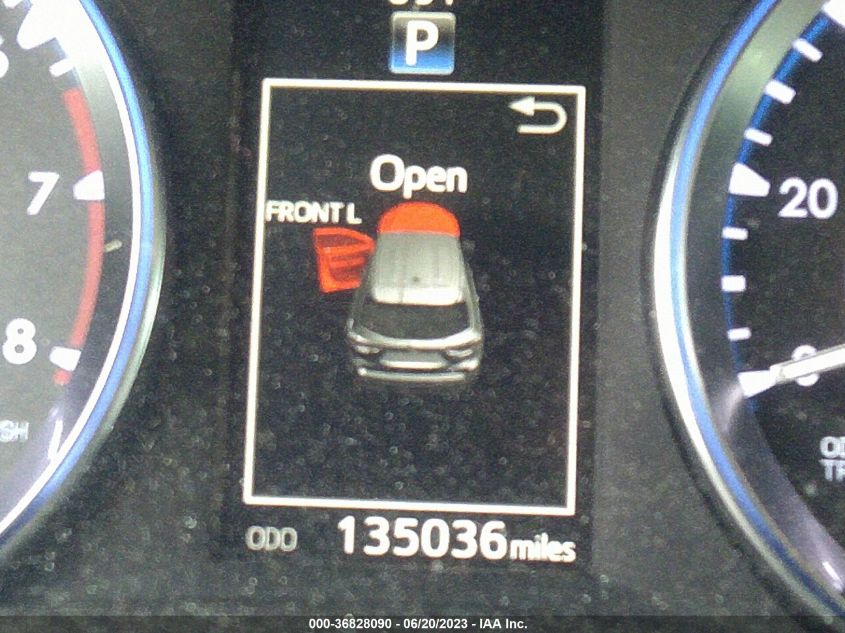 2015 TOYOTA HIGHLANDER XLE - 5TDJKRFH1FS095688