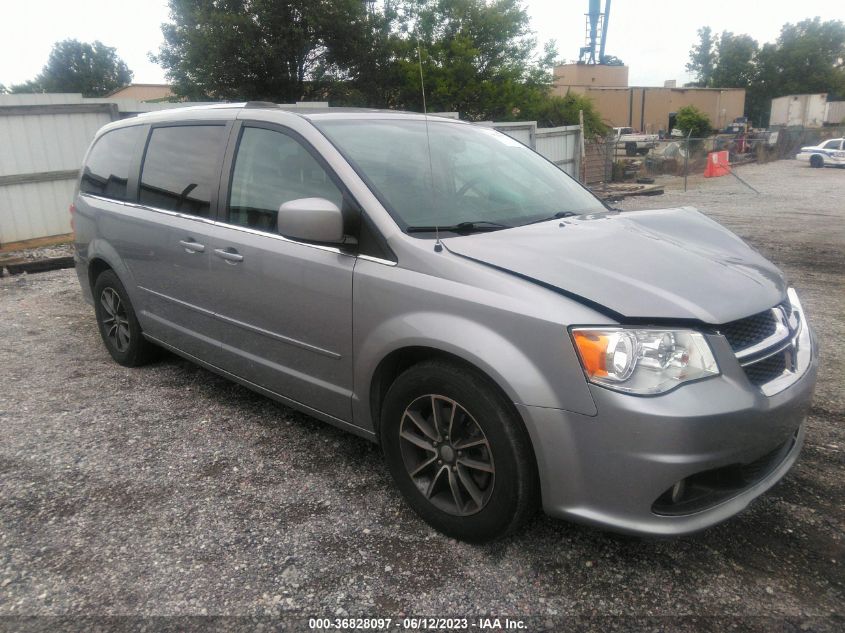 2017 DODGE GRAND CARAVAN SXT - 2C4RDGCG2HR545910