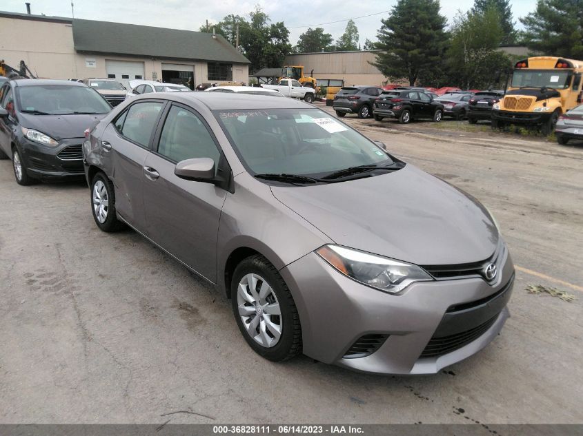 2015 TOYOTA COROLLA L/LE/S/S PLUS/LE PLUS - 2T1BURHE9FC355023