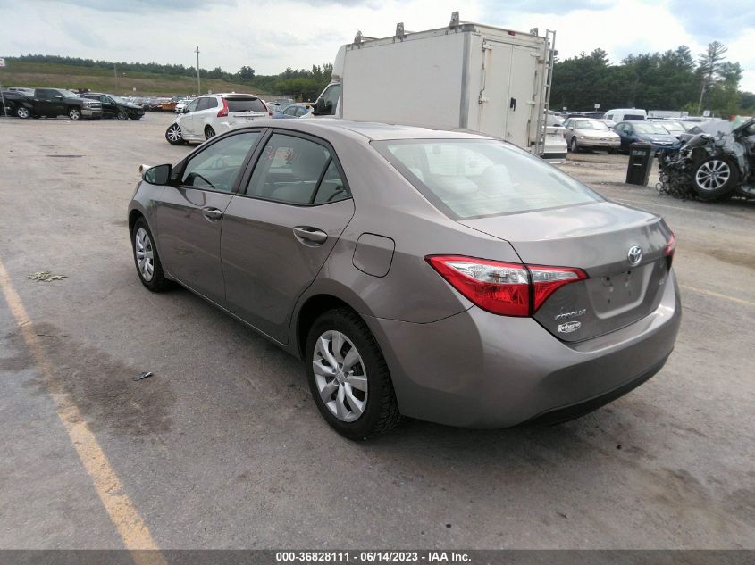 2015 TOYOTA COROLLA L/LE/S/S PLUS/LE PLUS - 2T1BURHE9FC355023