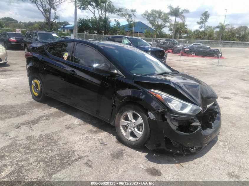 2014 HYUNDAI ELANTRA SE - KMHDH4AE4EU075923