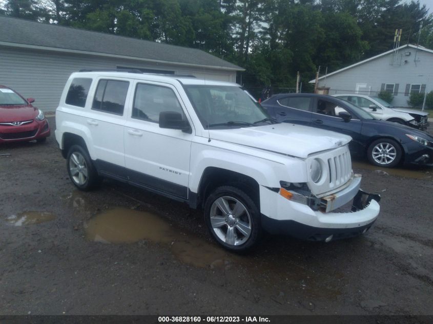 2014 JEEP PATRIOT LATITUDE - 1C4NJRFB4ED762473