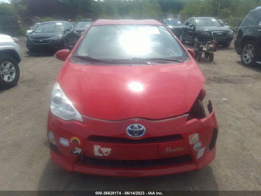 2014 TOYOTA PRIUS C ONE/THREE/TWO/FOUR - JTDKDTB37E1570049