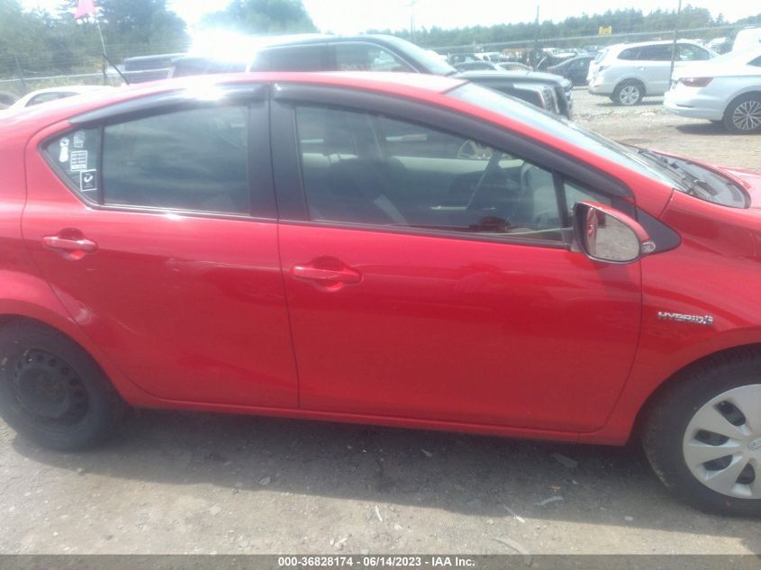 2014 TOYOTA PRIUS C ONE/THREE/TWO/FOUR - JTDKDTB37E1570049