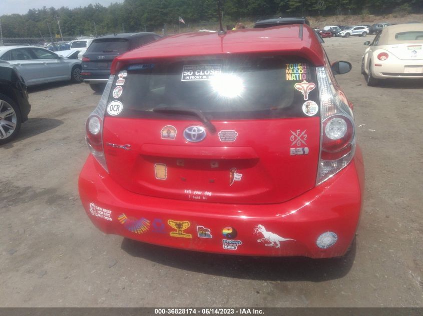 2014 TOYOTA PRIUS C ONE/THREE/TWO/FOUR - JTDKDTB37E1570049