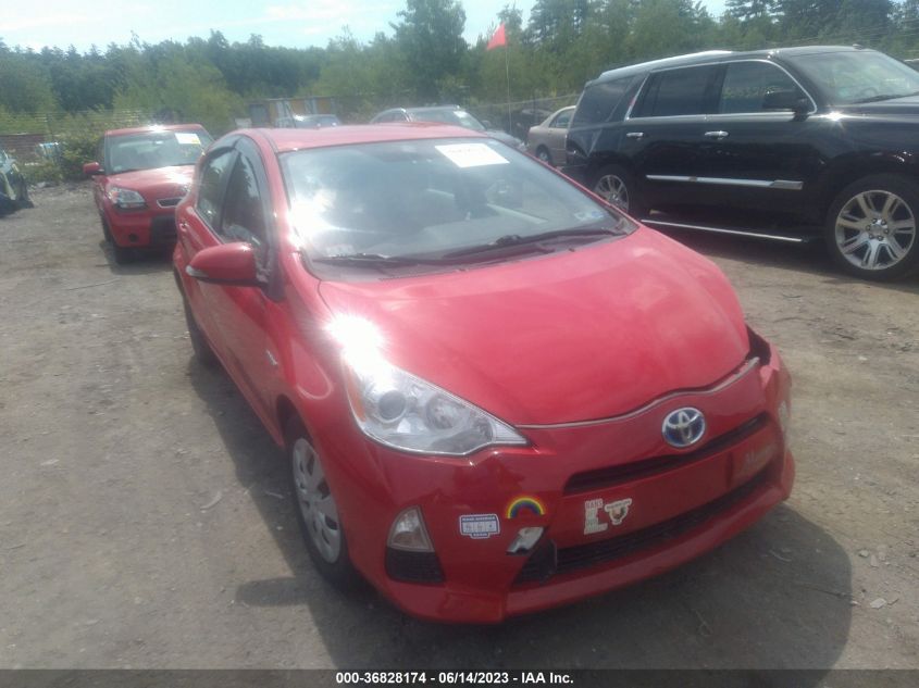 2014 TOYOTA PRIUS C ONE/THREE/TWO/FOUR - JTDKDTB37E1570049