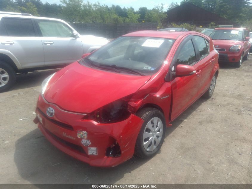 2014 TOYOTA PRIUS C ONE/THREE/TWO/FOUR - JTDKDTB37E1570049
