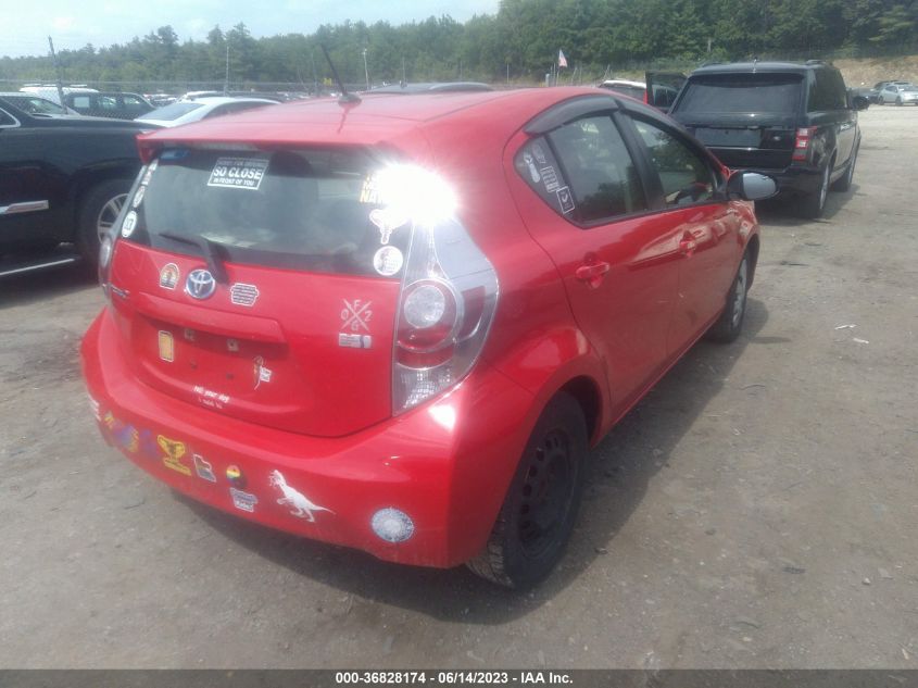 2014 TOYOTA PRIUS C ONE/THREE/TWO/FOUR - JTDKDTB37E1570049