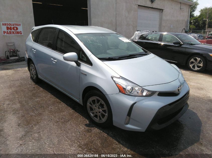 2016 TOYOTA PRIUS V TWO/FIVE/THREE/FOUR - JTDZN3EU2GJ053969