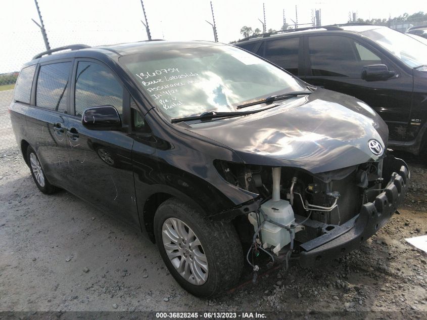 2013 TOYOTA SIENNA XLE AAS/XLE/LTD - 5TDYK3DCXDS354050