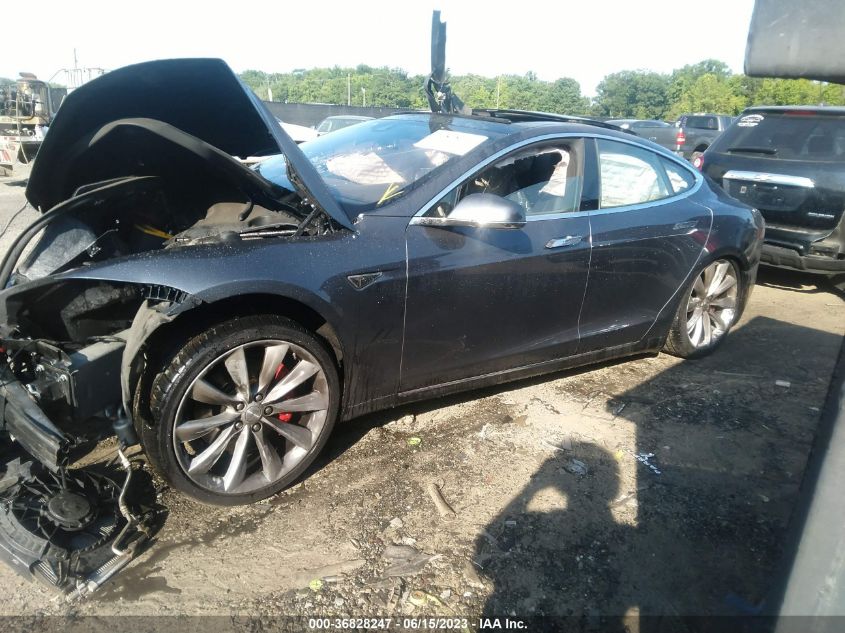 2014 TESLA MODEL S P85D - 5YJSA1H21EFP64840